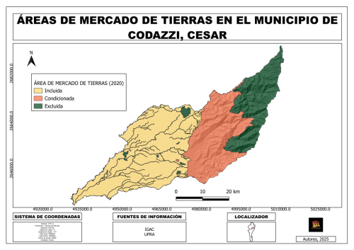 Area mercado tierras