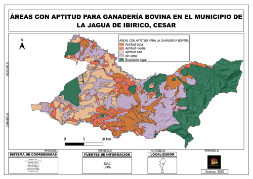 Areas aptitud bovina