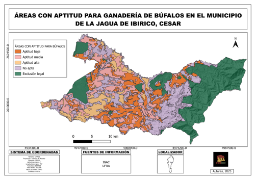Areas aptitud bufalos 
