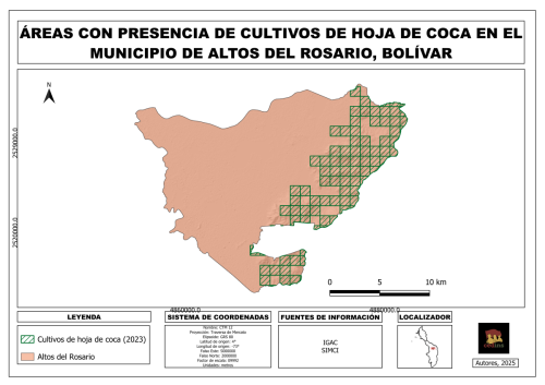 Areas coca